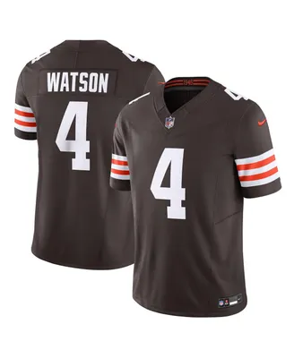 Men's Nike Deshaun Watson Brown Cleveland Browns Vapor F.u.s.e. Limited Jersey