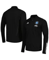 Men's adidas Black Charlotte Fc 2023 On-Field Aeroready Full-Zip Training Top