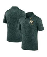 Men's Nike Green Oakland Athletics Next Level Performance Polo Shirt