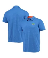 Men's Columbia Royal Florida Gators Tech Trail Omni-Shade Polo Shirt