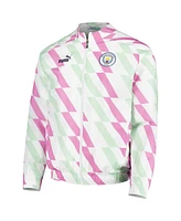 Men's Puma White Manchester City 2022/23 Pre-Match Full-Zip Jacket
