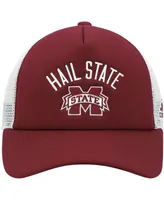 Men's adidas Maroon Mississippi State Bulldogs Dowsing and Bell Trucker Snapback Hat