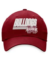 Men's Top of the World Maroon Mississippi State Bulldogs Slice Adjustable Hat