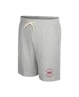 Men's Colosseum Heather Gray Arkansas Razorbacks Love To Hear This Terry Shorts