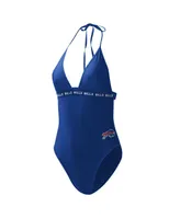 Women's G-iii 4Her by Carl Banks Royal Buffalo Bills Full Count One-Piece Swimsuit