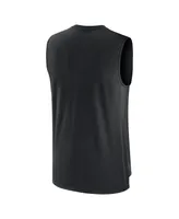 Men's Nike Black Cincinnati Reds Exceed Performance Tank Top