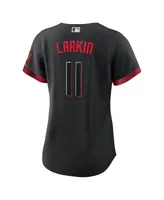 Women's Nike Black Cincinnati Reds Barry Larkin 2023 City Connect Replica Player Jersey