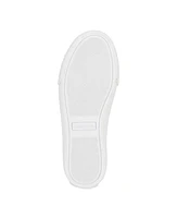 Calvin Klein Women's Lariss Round Toe Lace-up Casual Sneakers - White Multi