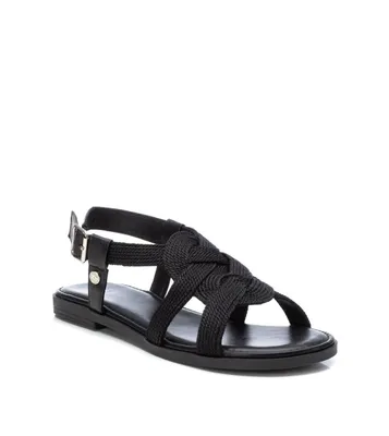 Women's Braided Flat Sandals By Xti
