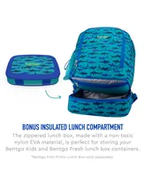 Bentgo 2-in-1 Backpack & Insulated Lunch Bag - Shark