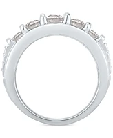 Men's Diamond Graduated Column Band (2 ct. t.w.) in 10k White Gold