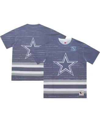 Men's Mitchell & Ness Navy Dallas Cowboys Jumbotron 3.0 T-shirt