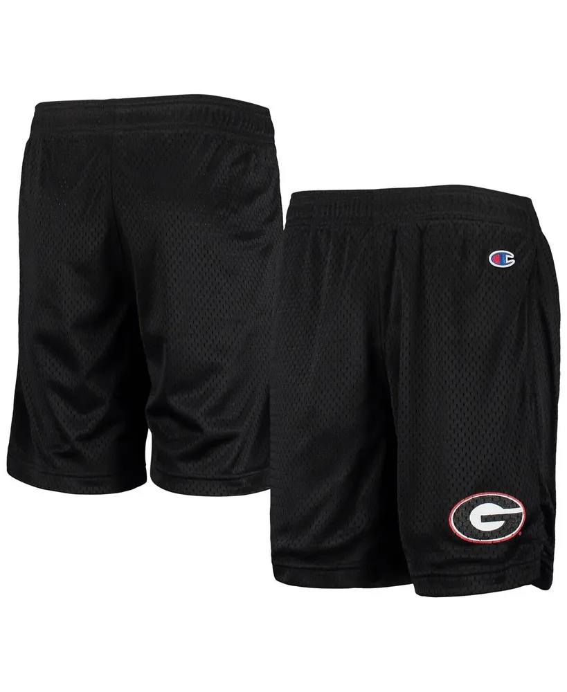 Big Boys Champion Black Georgia Bulldogs Classic Mesh Shorts