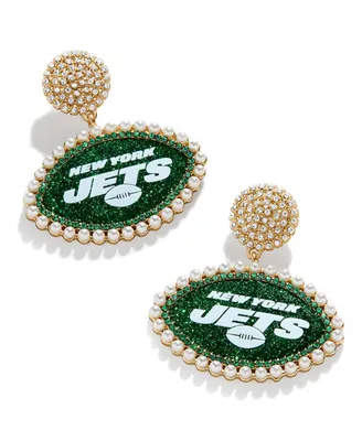 Women's New York Jets Statement Stud Earrings