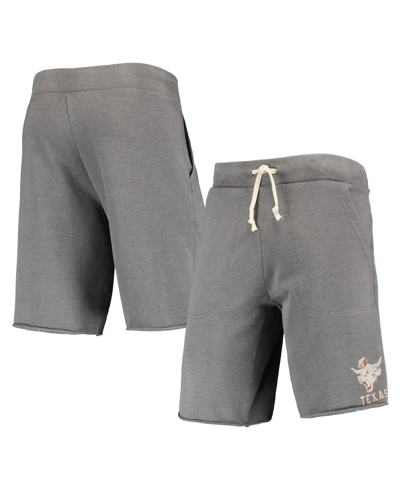 Men's Heathered Gray Alternative Apparel Texas Longhorns Victory Lounge Shorts