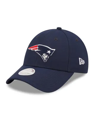 Women's New Era Navy New England Patriots Simple 9FORTY Adjustable Hat