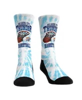 Men's and Women's Rock 'Em Socks Oklahoma City Thunder Vintage-Like Hoop Crew Socks