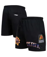 Men's Pro Standard Black Phoenix Suns City Scape Mesh Shorts