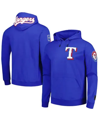 Men's Pro Standard Royal Texas Rangers Team Logo Pullover Hoodie
