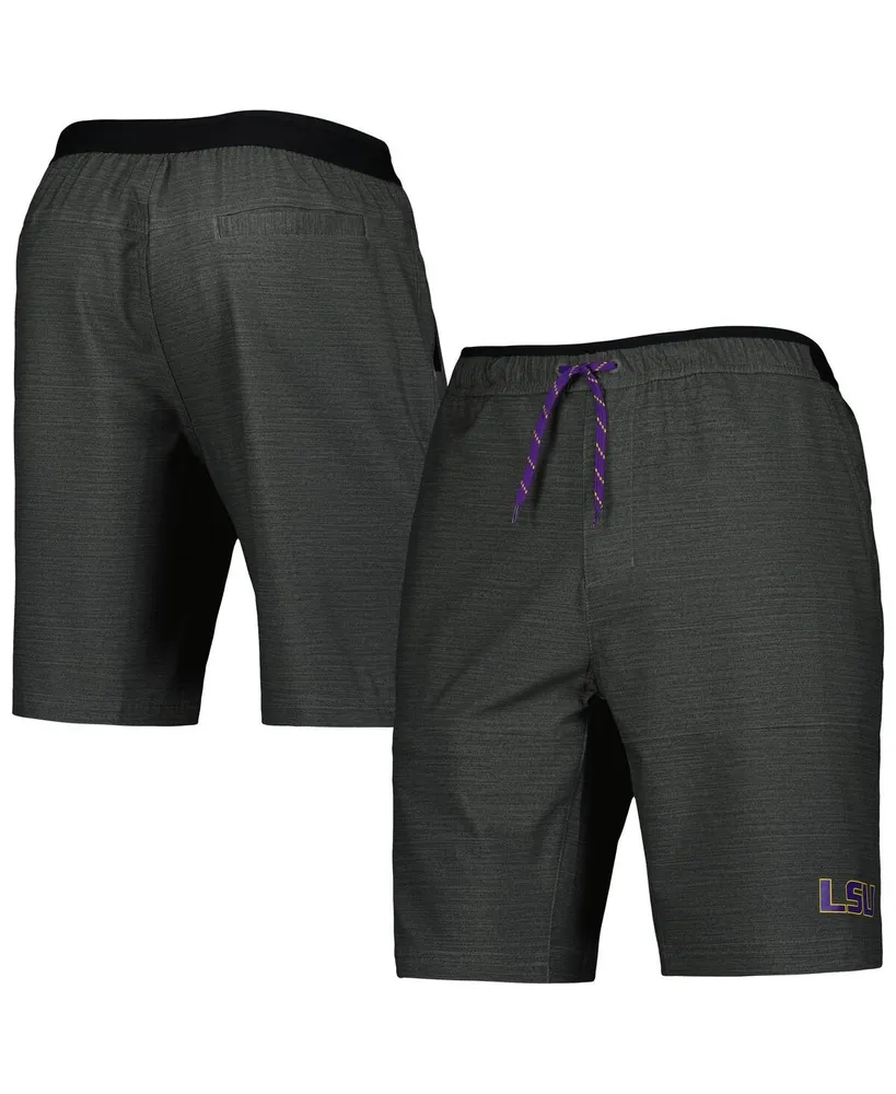 Men's Columbia Gray Lsu Tigers Twisted Creek Omni-Shield Shorts