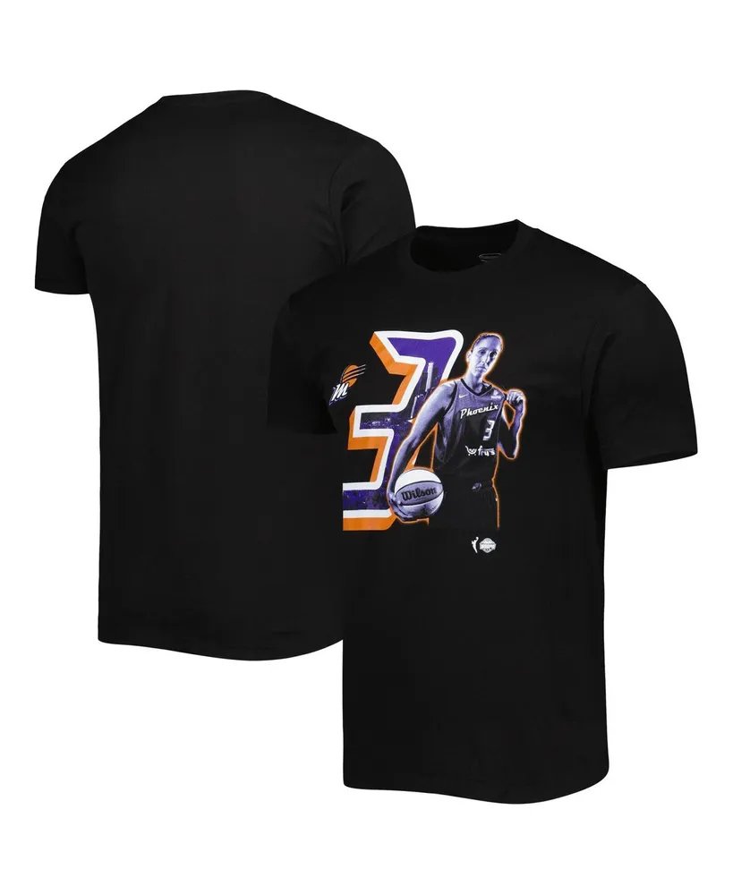 Men's and Women's Stadium Essentials Diana Taurasi Black Phoenix Mercury Player Skyline T-shirt