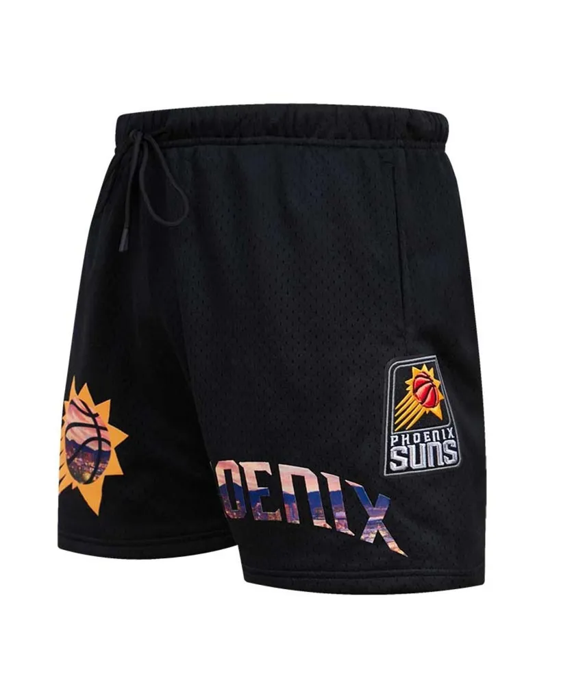 Men's Pro Standard Black Phoenix Suns City Scape Mesh Shorts