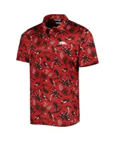 Men's Columbia Cardinal Arkansas Razorbacks Super Terminal Tackle Omni-Shade Polo Shirt