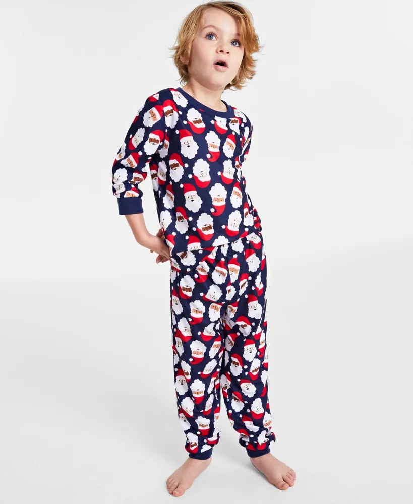 Family Pajamas Matching Family Pajamas Toddler, Little & Big Kids Santa  Claus Printed Pajamas Set