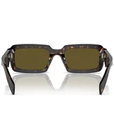 Prada Irregular Low Bridge Men's Sunglasses, Pr 27ZSF