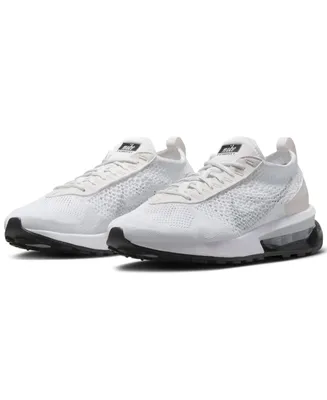 Nike Women's Air Max Flyknit Racer Casual Sneakers from Finish Line