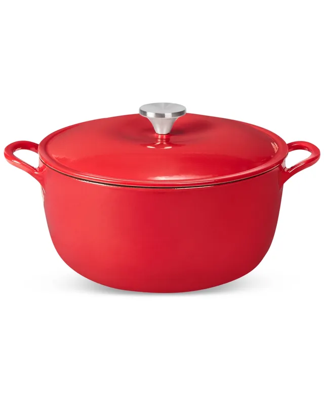 The Cellar Enameled Cast Iron 8-Qt. Round Dutch Oven, Created for