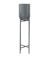 CosmoLiving Metal Planter with Removable Stand