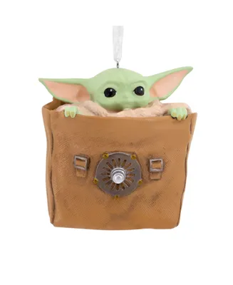 Hallmark Christmas Ornament Star Wars - the Mandalorian Grogu in Bag - Multi