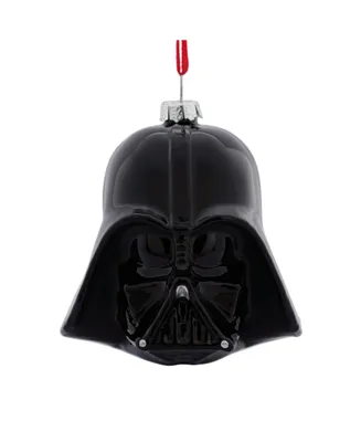 Hallmark Christmas Ornament Star Wars Darth Vader Helmet Blown Glass - Multi