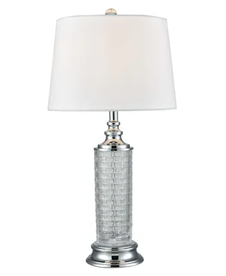 Dale Tiffany Varigated Lead Crystal Table Lamp