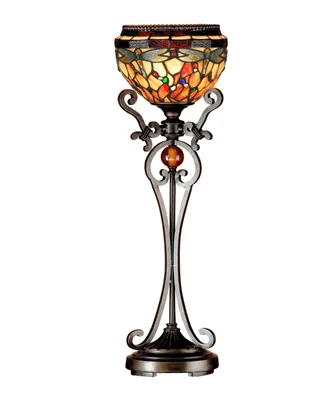 Dale Tiffany Briar Dragonfly Uplight Table Lamp