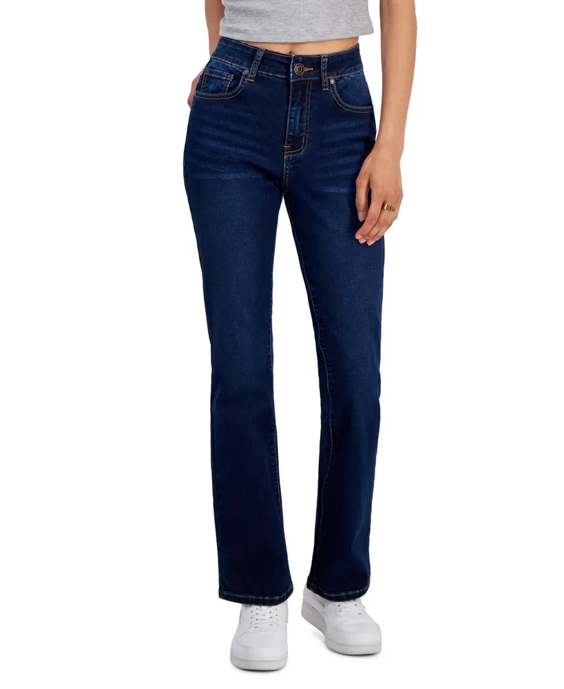 Gogo Jeans Juniors' Soft-Stretch Curvy Bootcut