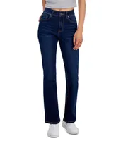 Gogo Jeans Juniors' Soft-Stretch Curvy Bootcut