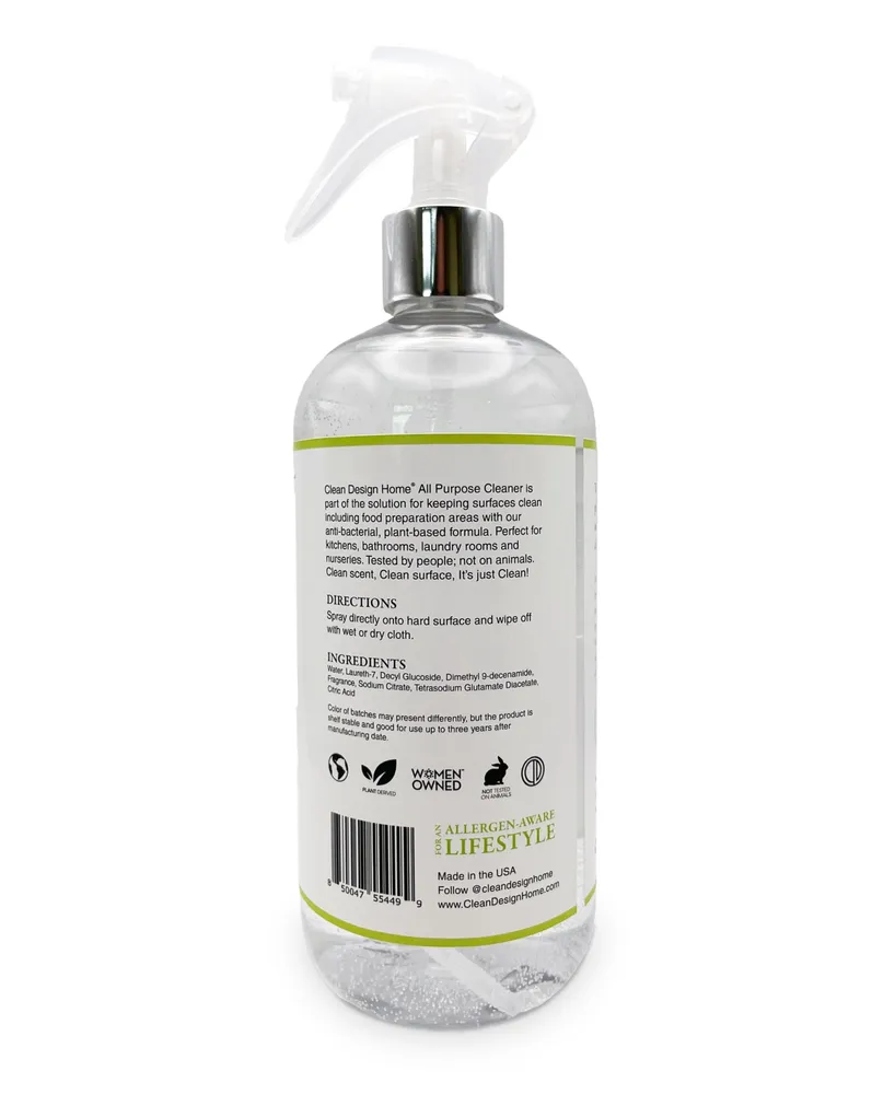 Clean Design Home Cotton All Purpose Cleaner