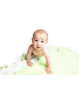 Certified Organic Muslin Four-Layer Reversible All Season Snug Blanket