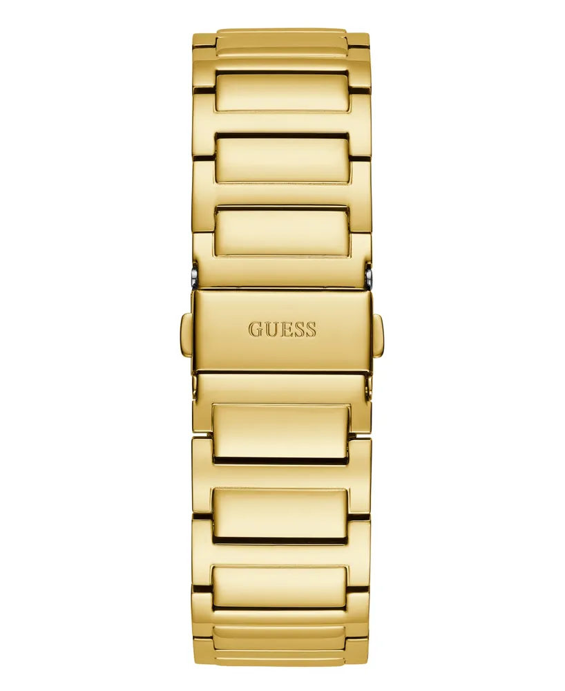 Guess Men's Analog Gold-tone Stainless Steel Watch 45mm