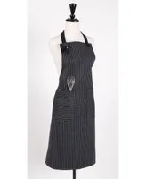 Kaf Home Tailor Apron, Pinstripe