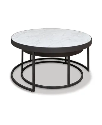 Windron Nesting Cocktail Tables, Set of 2