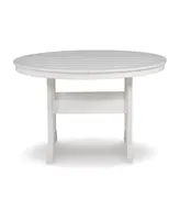 Crescent Luxe Round Dining Table