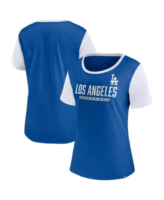 Women's Fanatics Royal Los Angeles Dodgers Mound T-shirt