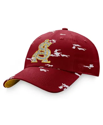 Women's Top of the World Maroon Arizona State Sun Devils Oht Military-Inspired Appreciation Betty Adjustable Hat