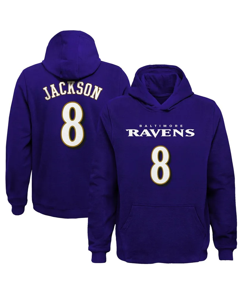 Outerstuff Big Boys Purple Baltimore Ravens Draft Pick Pullover Hoodie -  Macy's