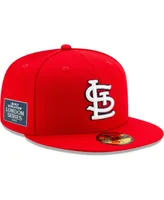 Men's New Era Red St. Louis Cardinals On-Field 2023 World Tour London Series 59FIFTY Fitted Hat