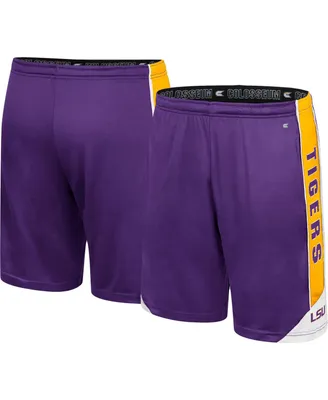 Men's Colosseum Purple Lsu Tigers Haller Shorts