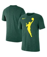 Men's and Women's Nike Hunter Green Wnba Logowoman T-shirt